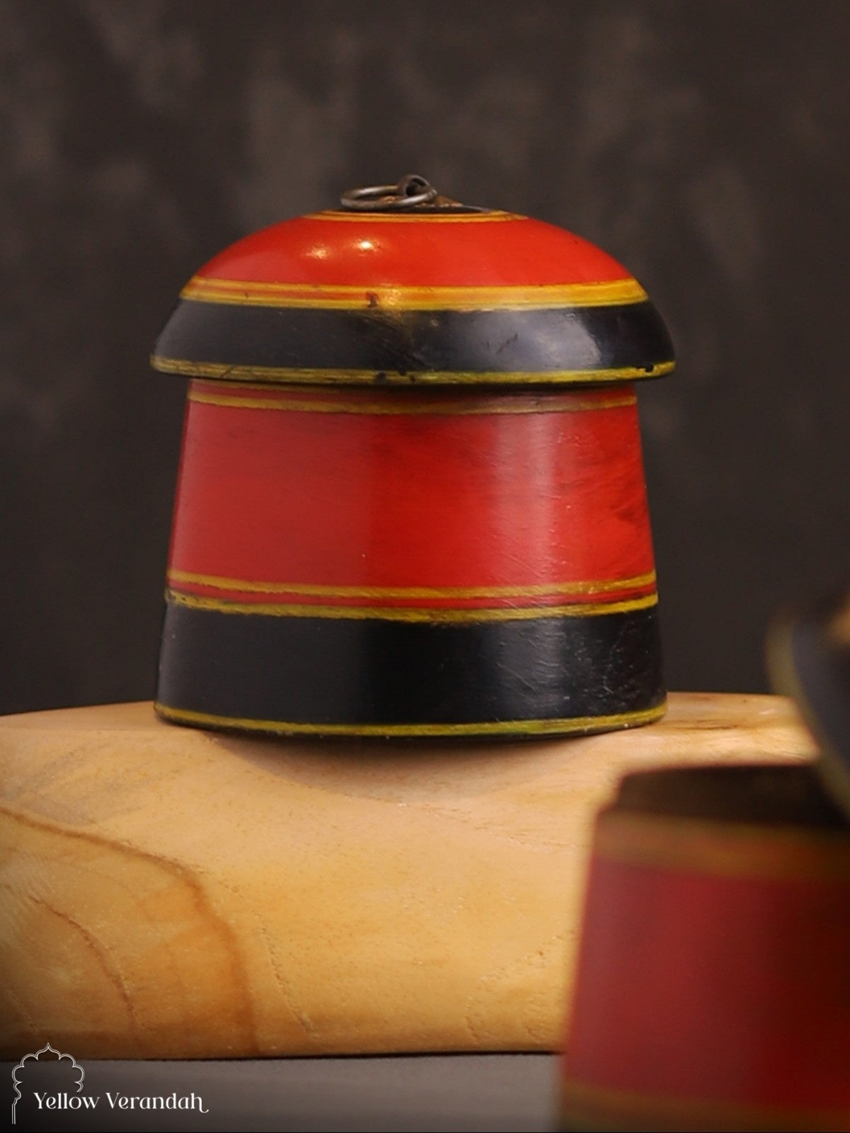 Vintage Wooden Trinket Box