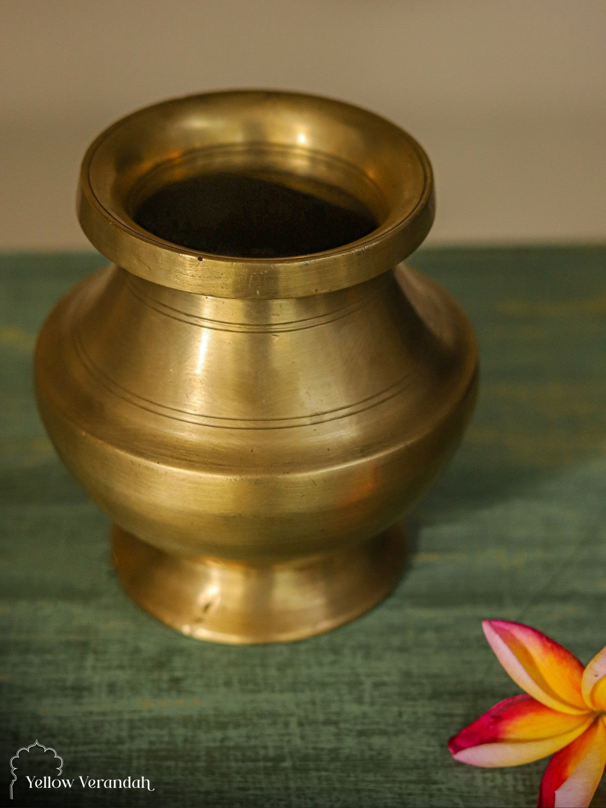 Vintage Brass Pot