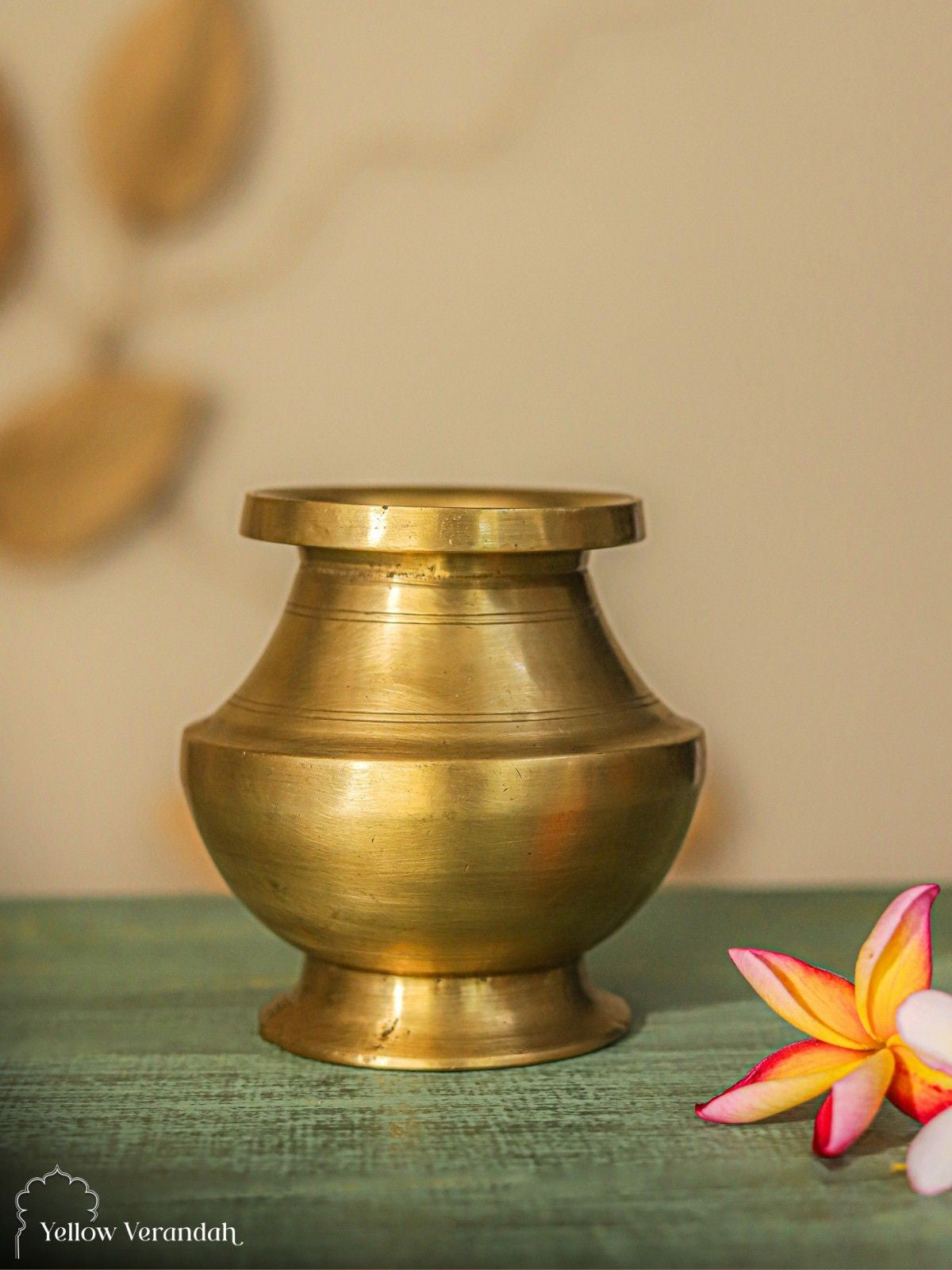 Vintage Brass Pot