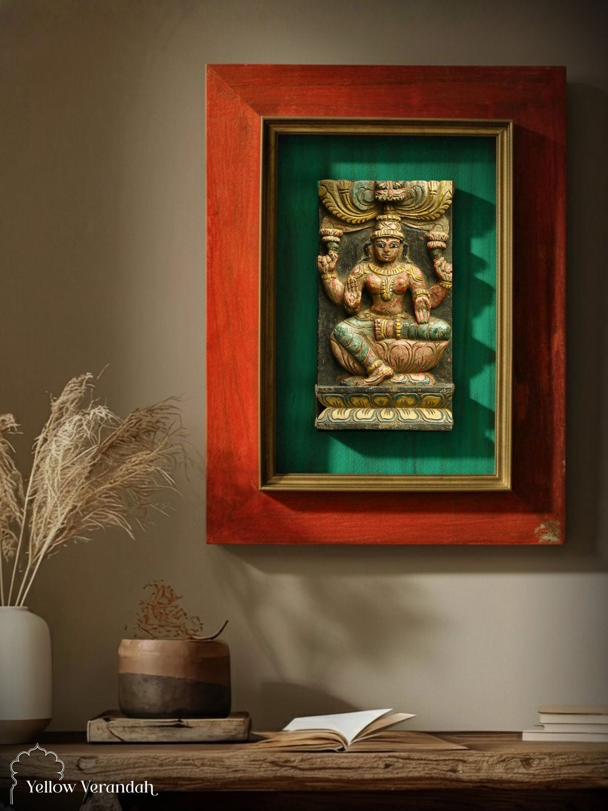 Goddess Lakshmi Wall Frame