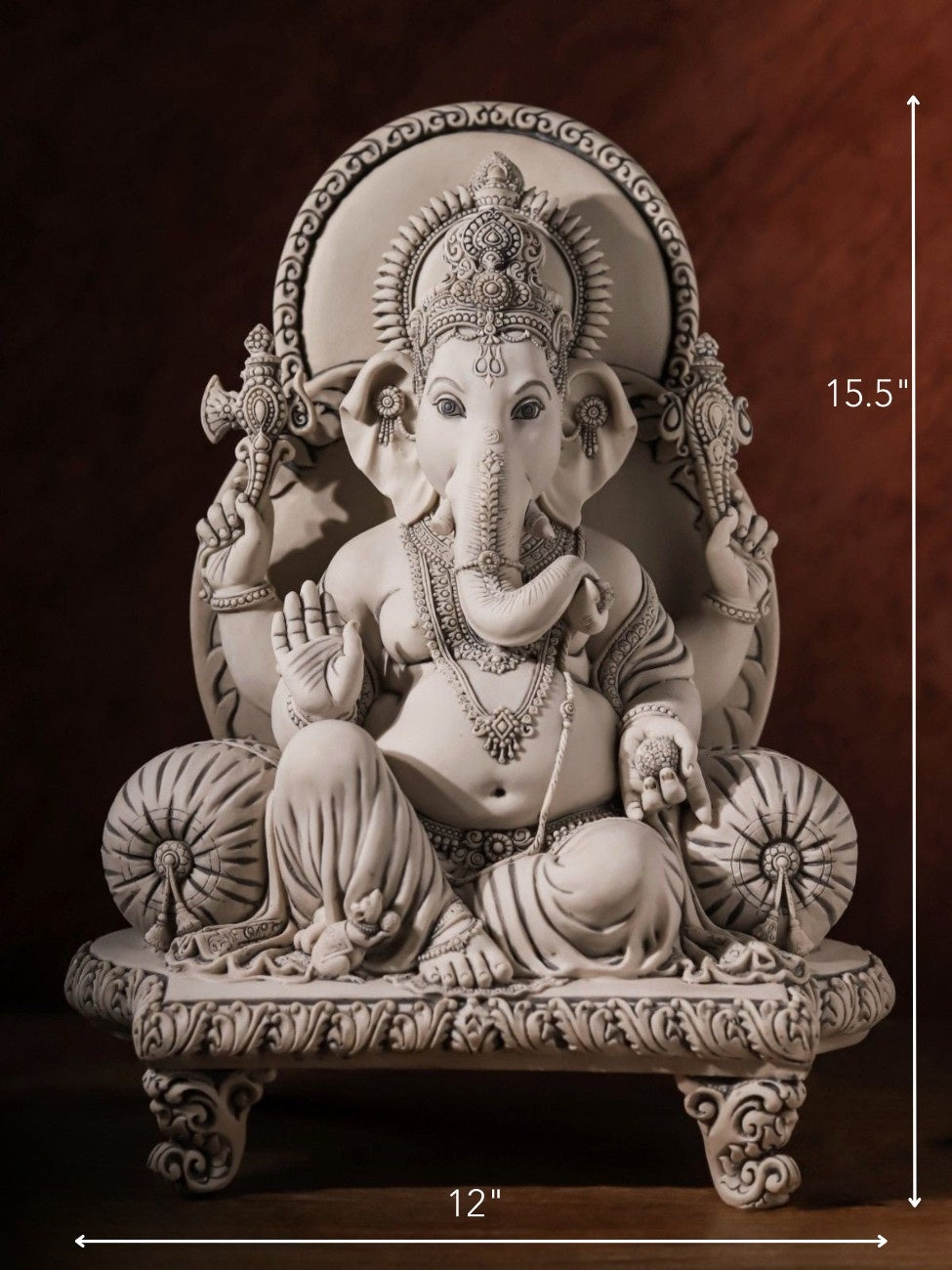 Ganesha Sculpture - Marble God Statue