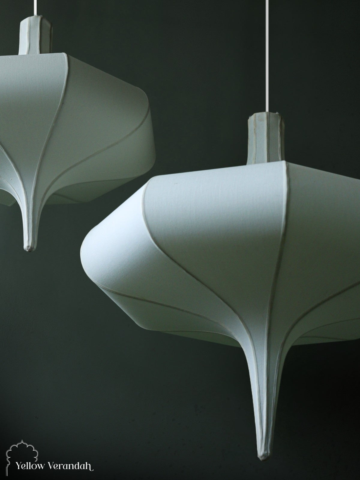 Onion Pendant Lights - Set of 2