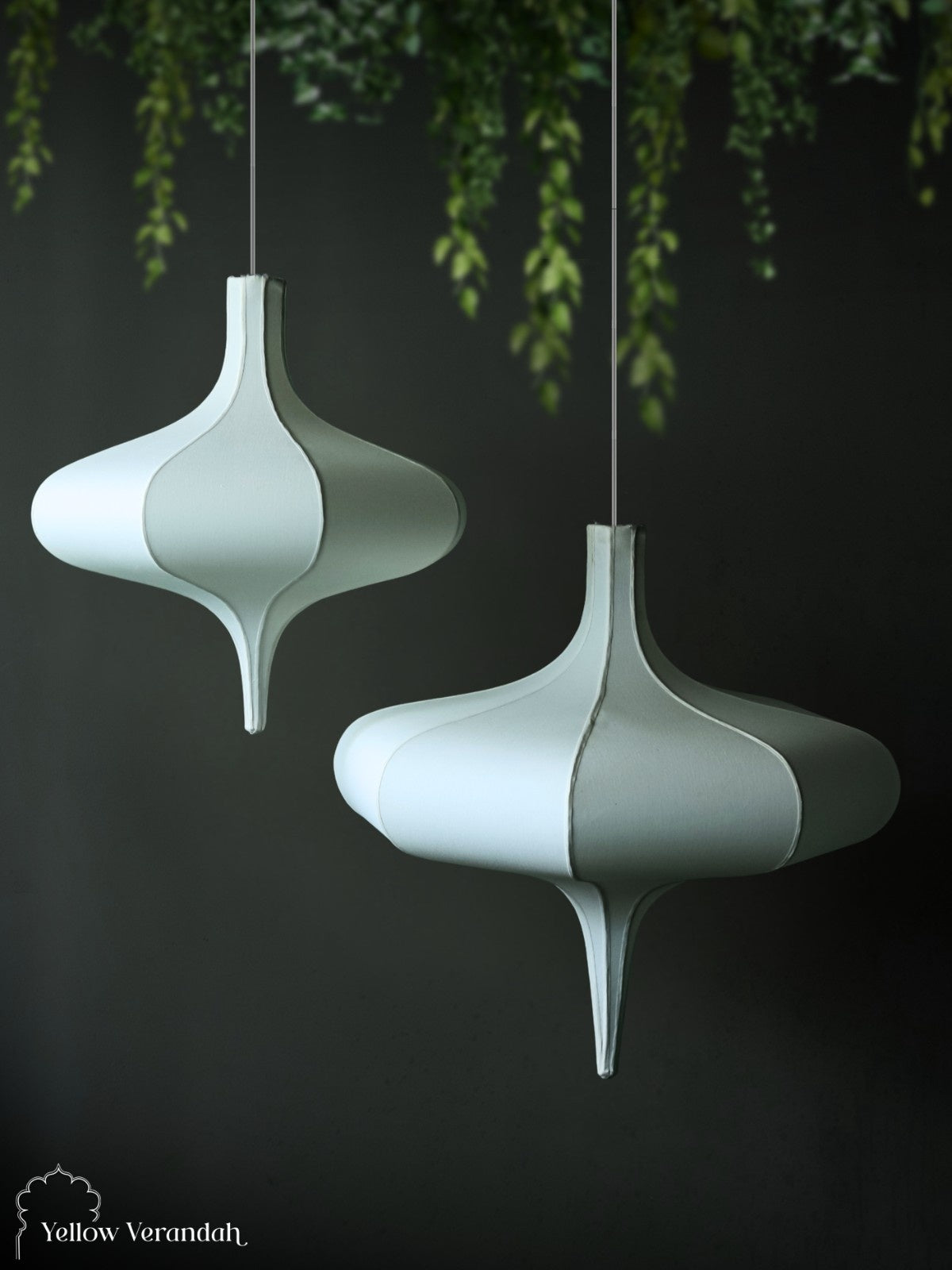 Onion Pendant Lights - Set of 2