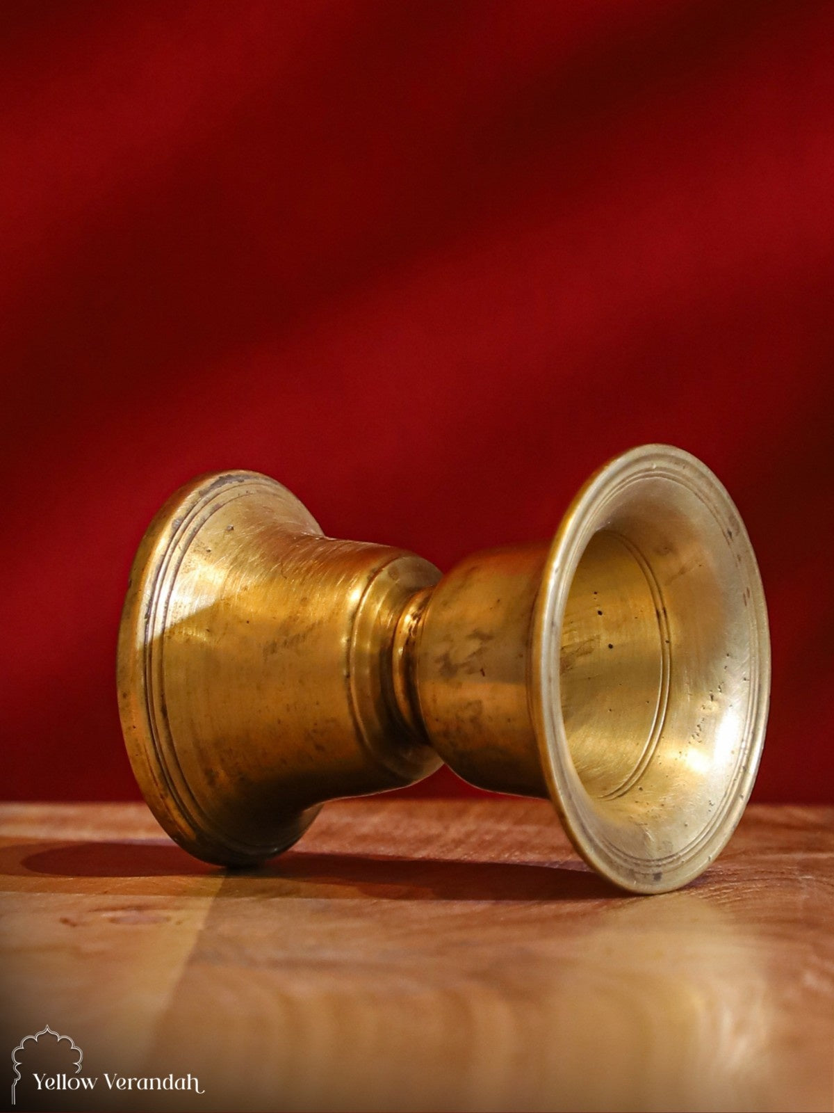 Vintage Brass Candle Stand