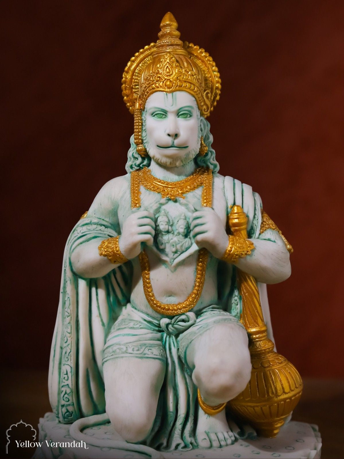 Hanuman Sculpture - Marble God Statue