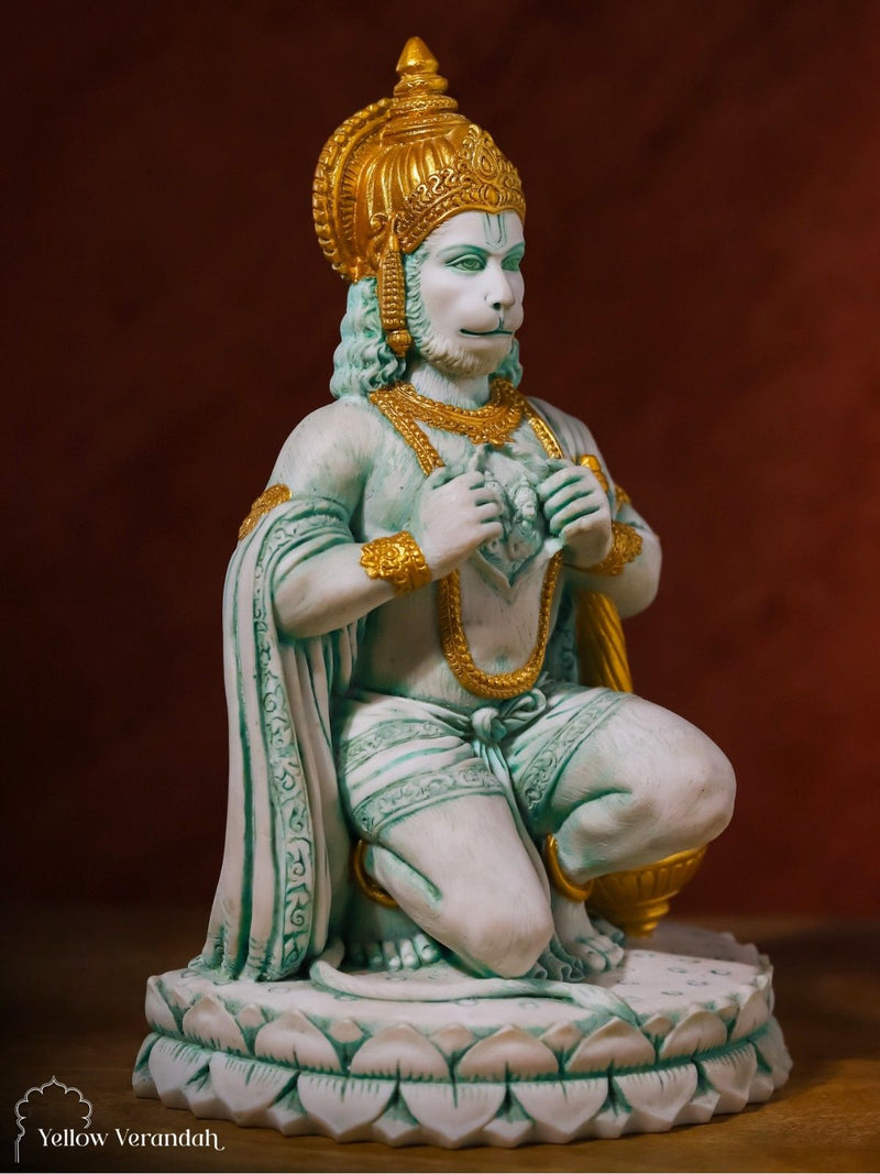 Hanuman Sculpture - Marble God Statue