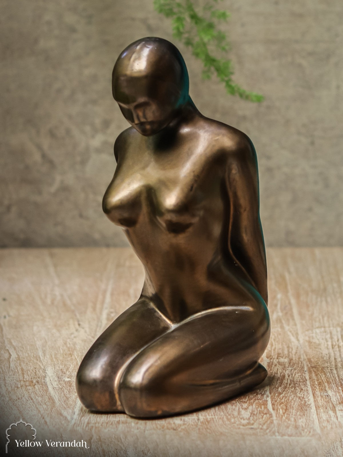 Ceramic Lady Figurine Table Artefact