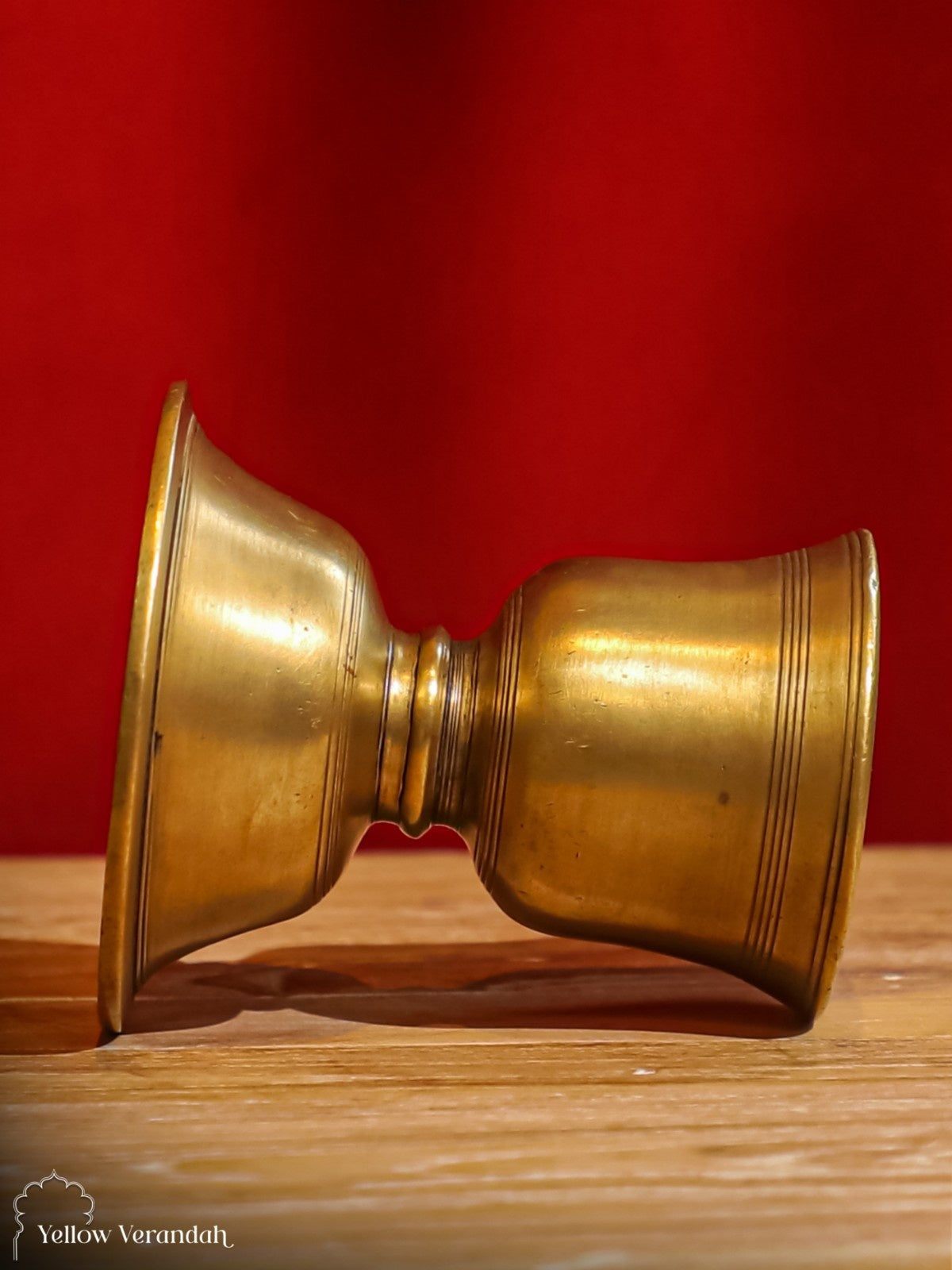 Vintage Brass Candle Stand