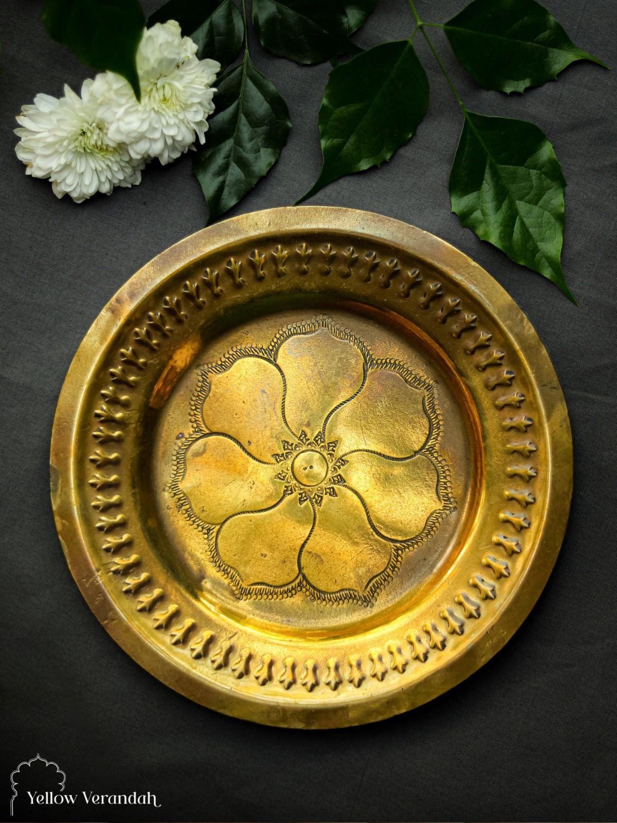 Retro IGT-PLATE Brass（retroism Vintage Brass Plate - 8