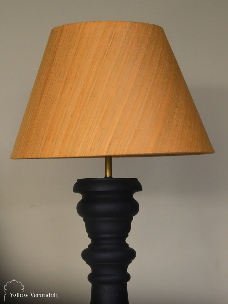 Turning Pillar Floor Lamp With Shade