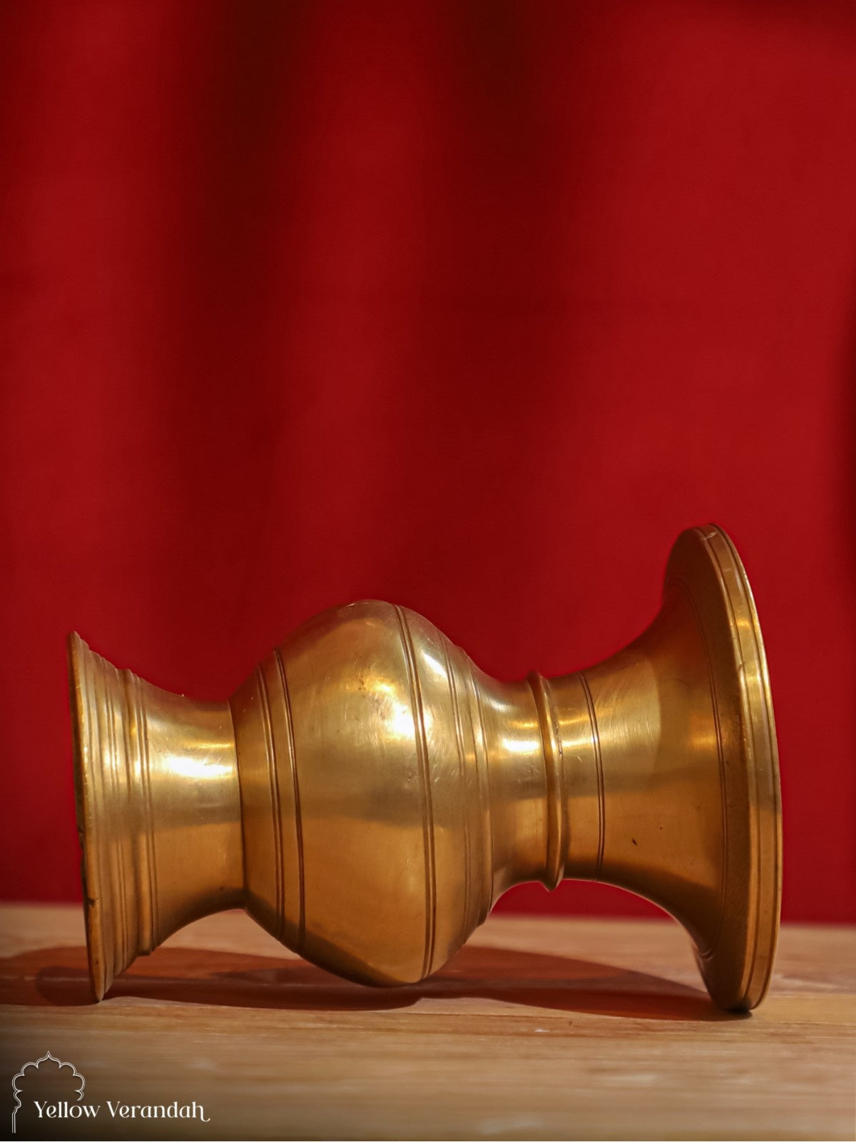 Vintage Brass Flower Vase