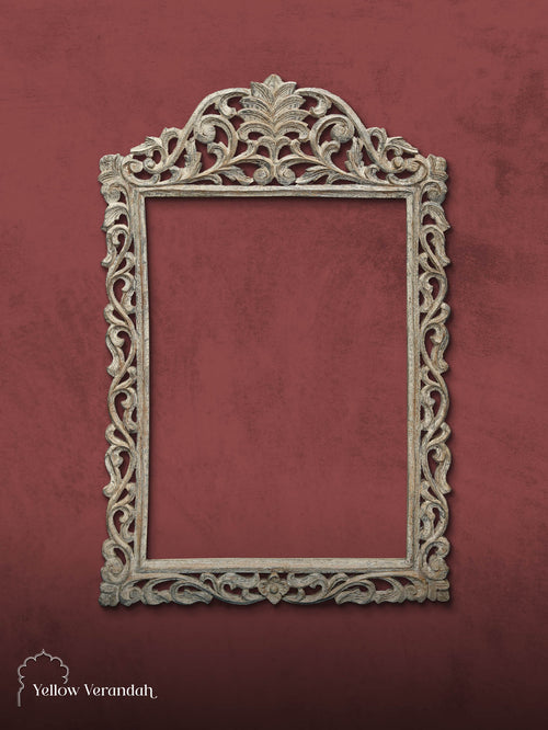 Antique Wall Frame with Mirror 