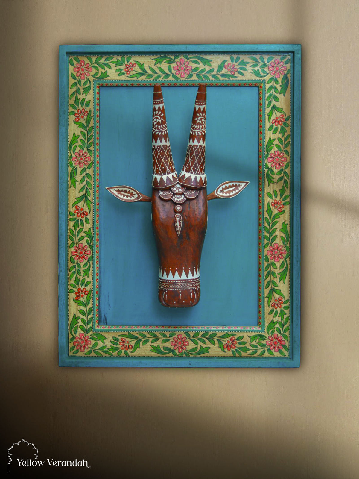 Wall Frame with wooden Nandi