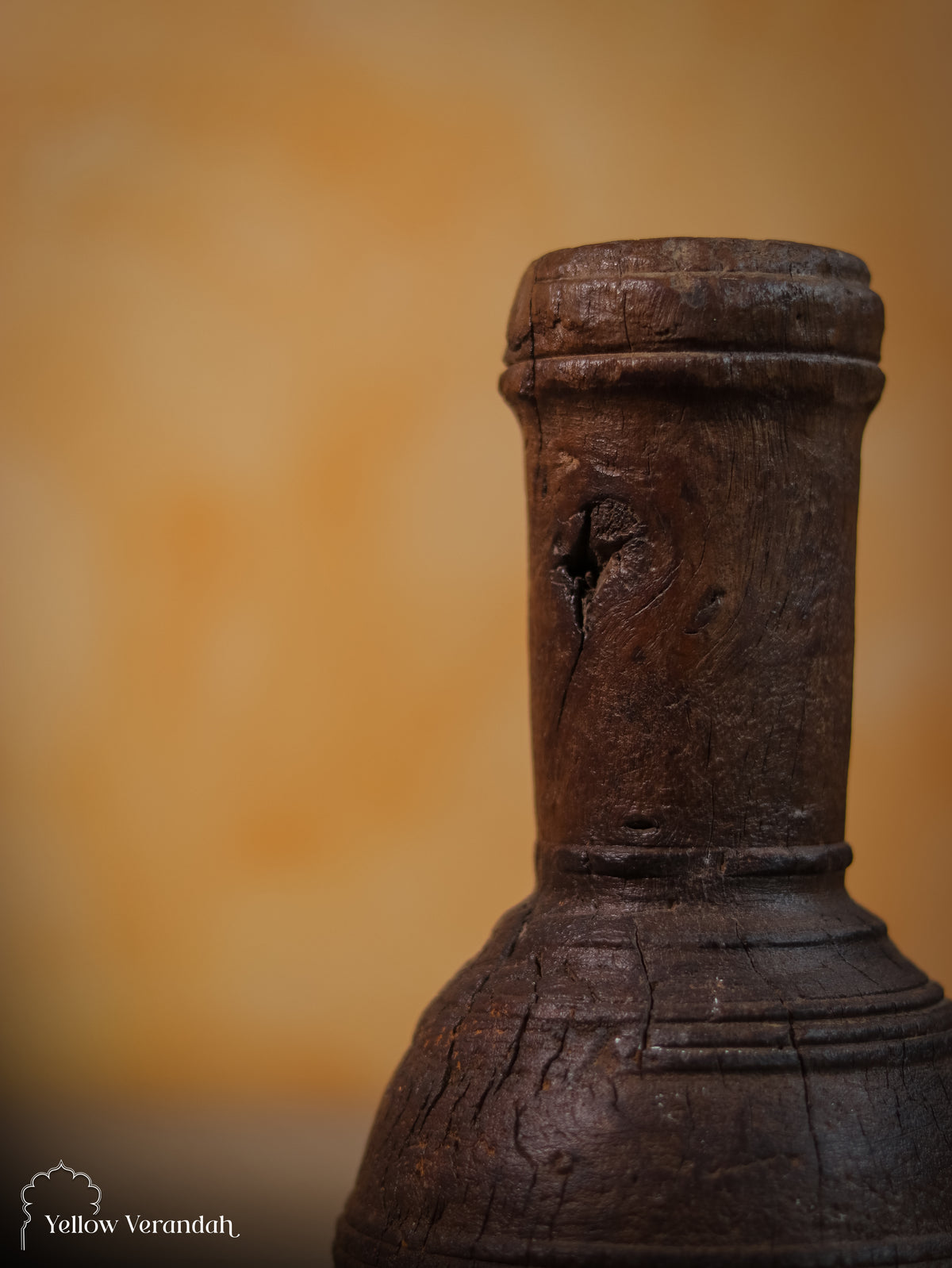 Antique Wooden Table Decor 