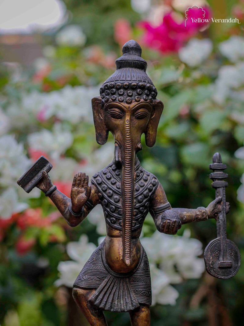 Brass Ganesha Statue