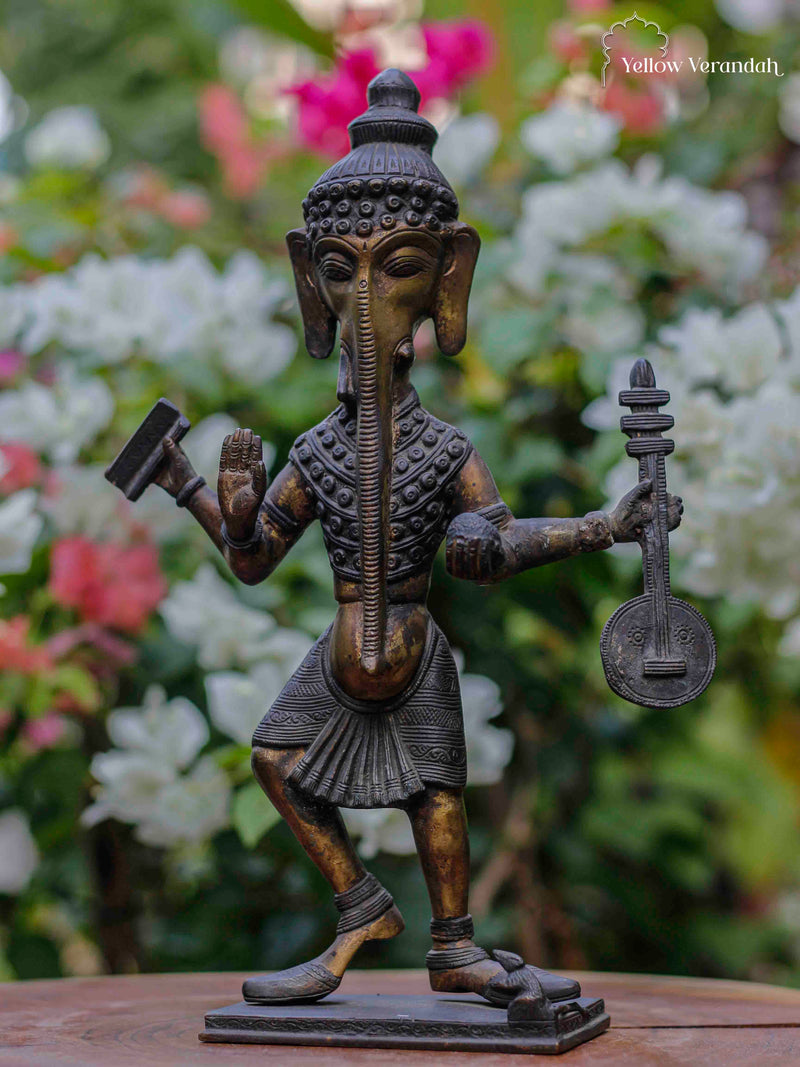 Brass Ganpati Idol