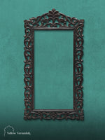 Brown Victorian Wooden Mirrors