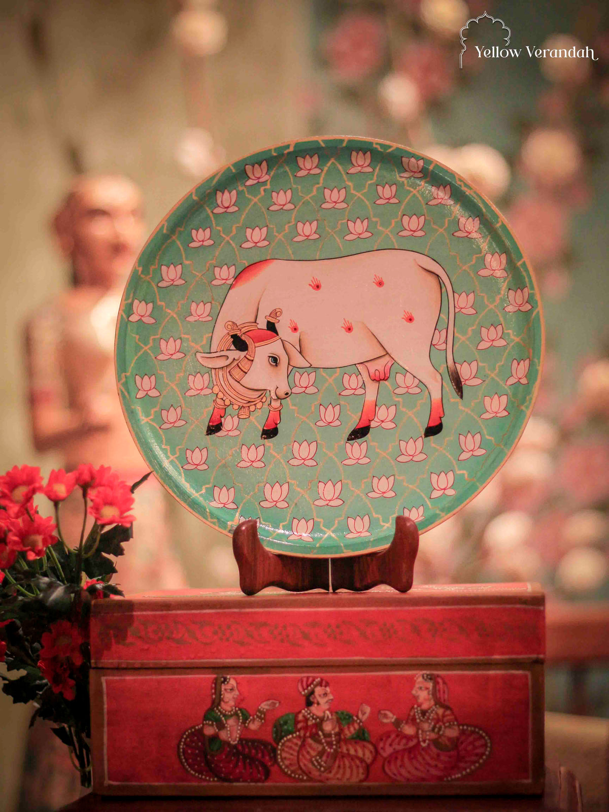 Cow Wall Plates Pichwai
