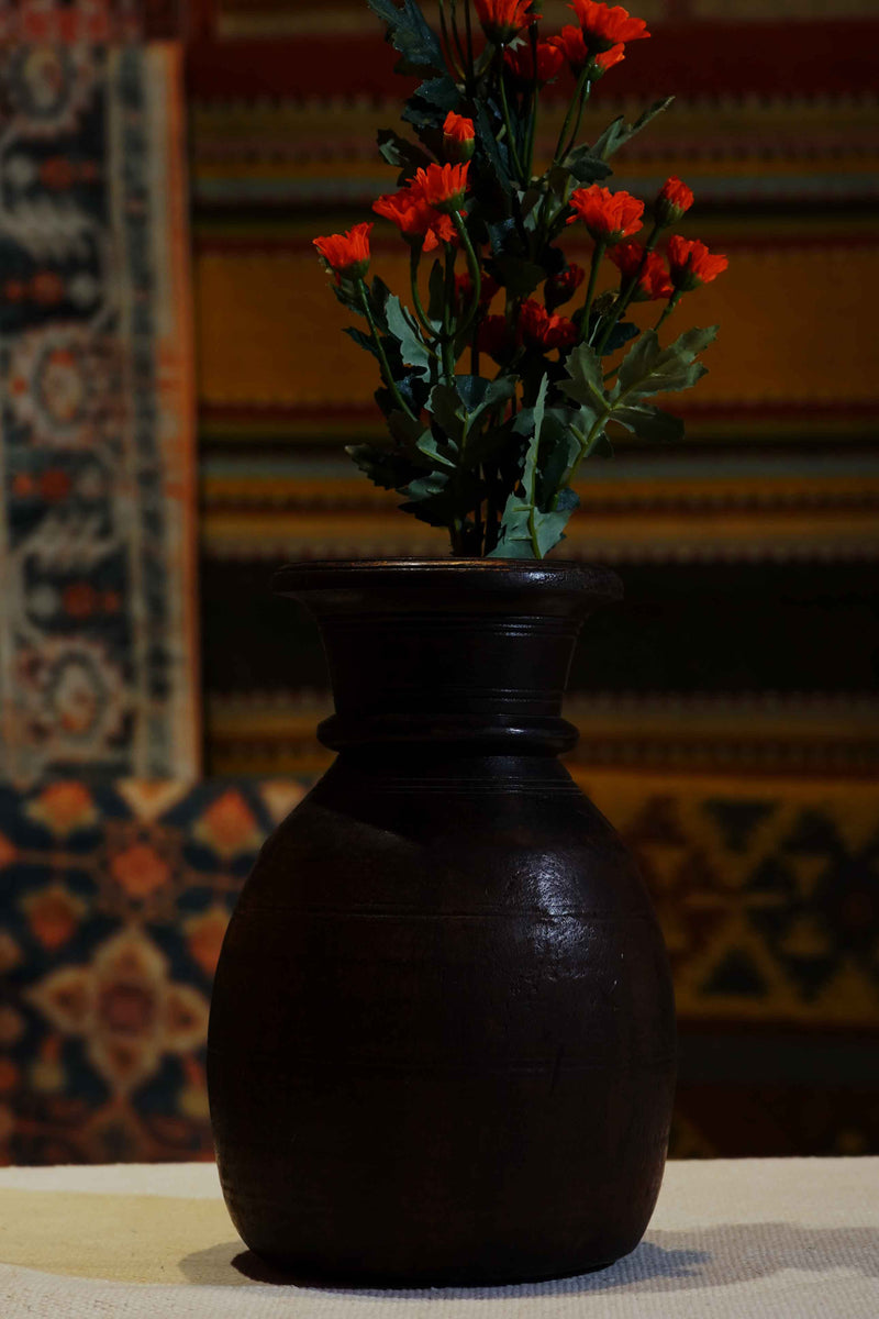 Antique Wooden Pot