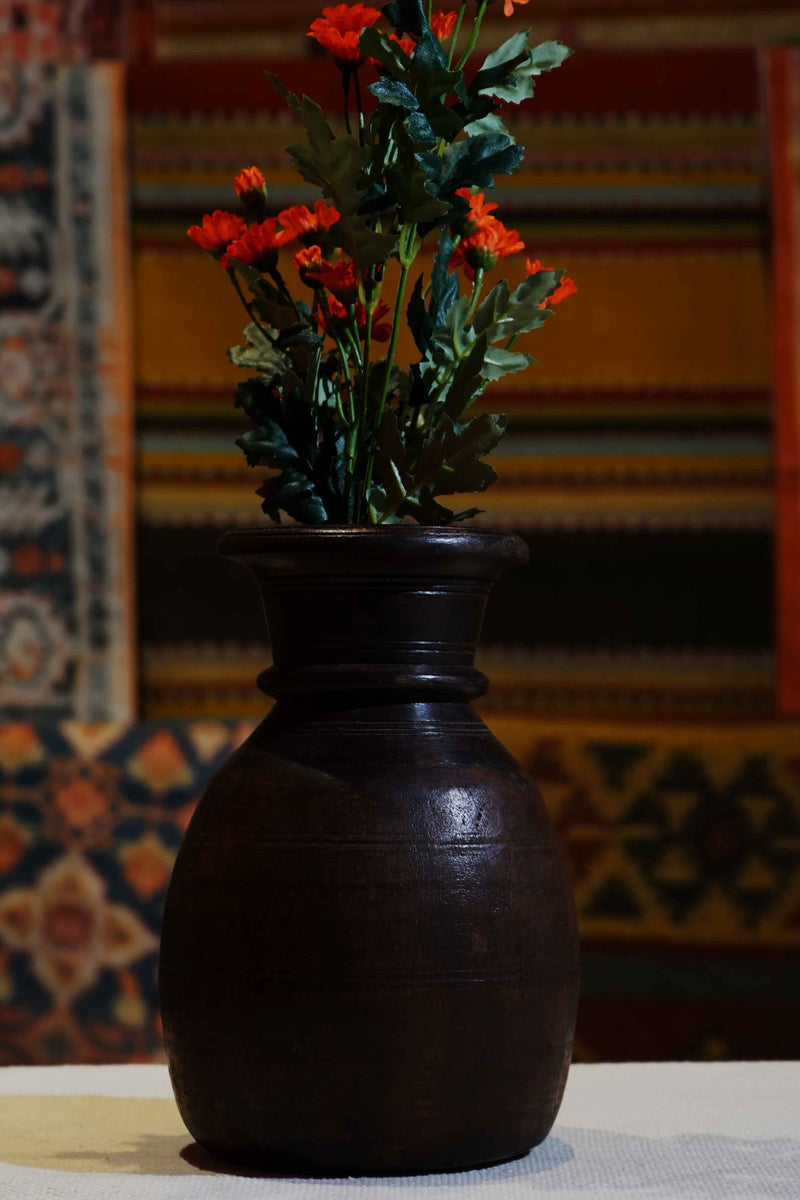 Antique Wooden Pot