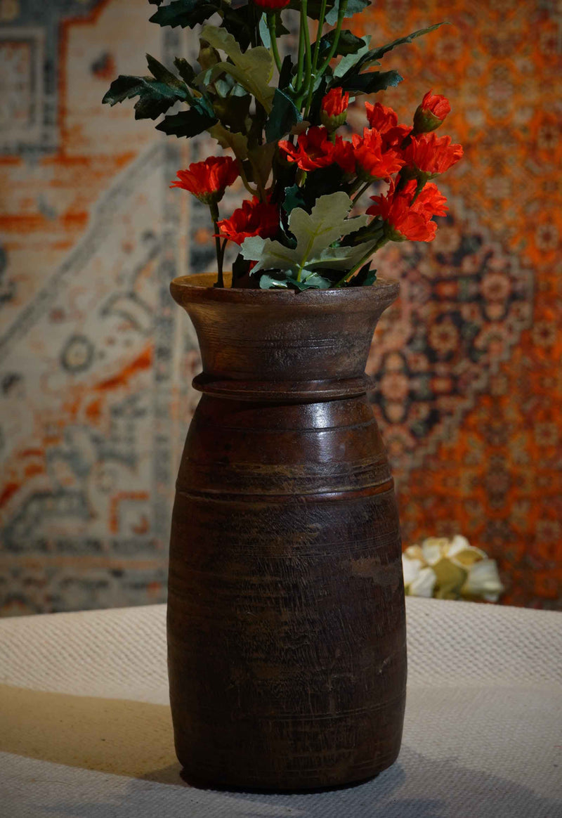 Antique Wooden Pot