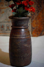 Antique Wooden Pot