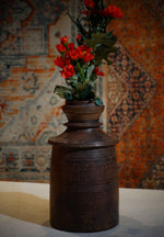 Antique Wooden Pot