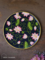 Pichwai Handpainted Wall Plate - 10"