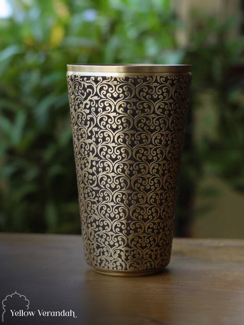 Pure Brass Kachchh Tumbler