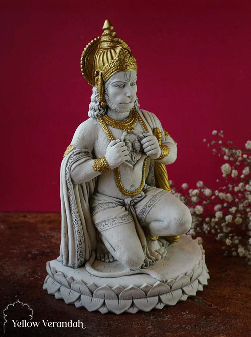 Marble Dust Sculpture - Shri Hanuman