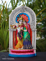 Marble Dust Sculpture - Radha Krishna