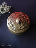 Vintage Brass Mukhwas Box - Set of 2