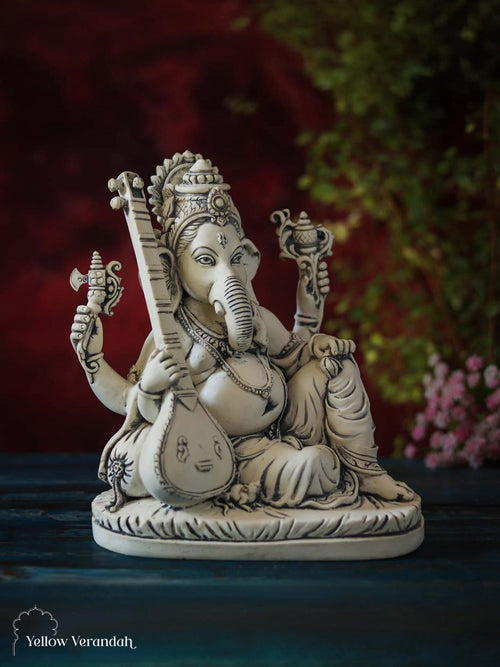 Marble Dust Sculpture - Ganesha