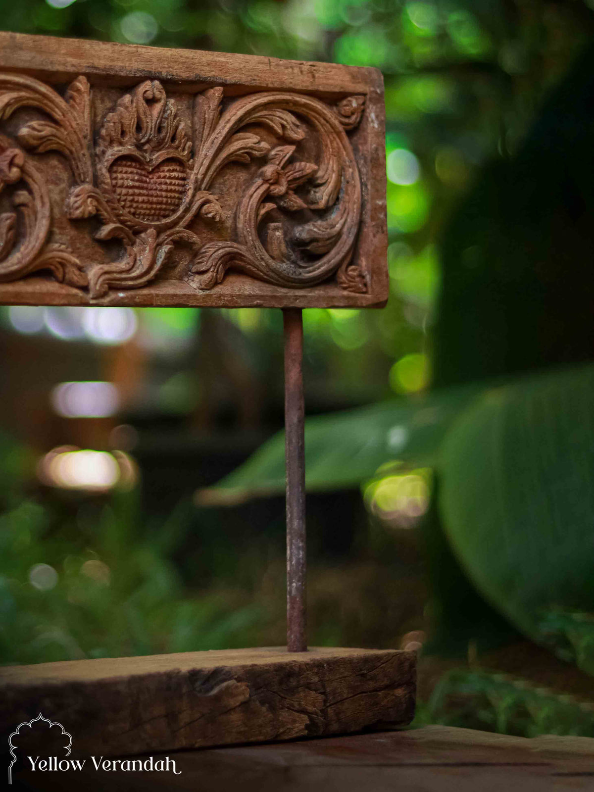Floral Wood Carving Bracket 