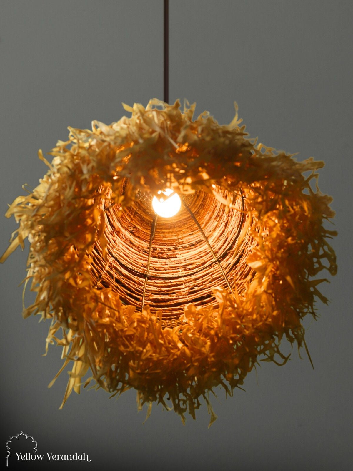 Handwoven Rattan Lights