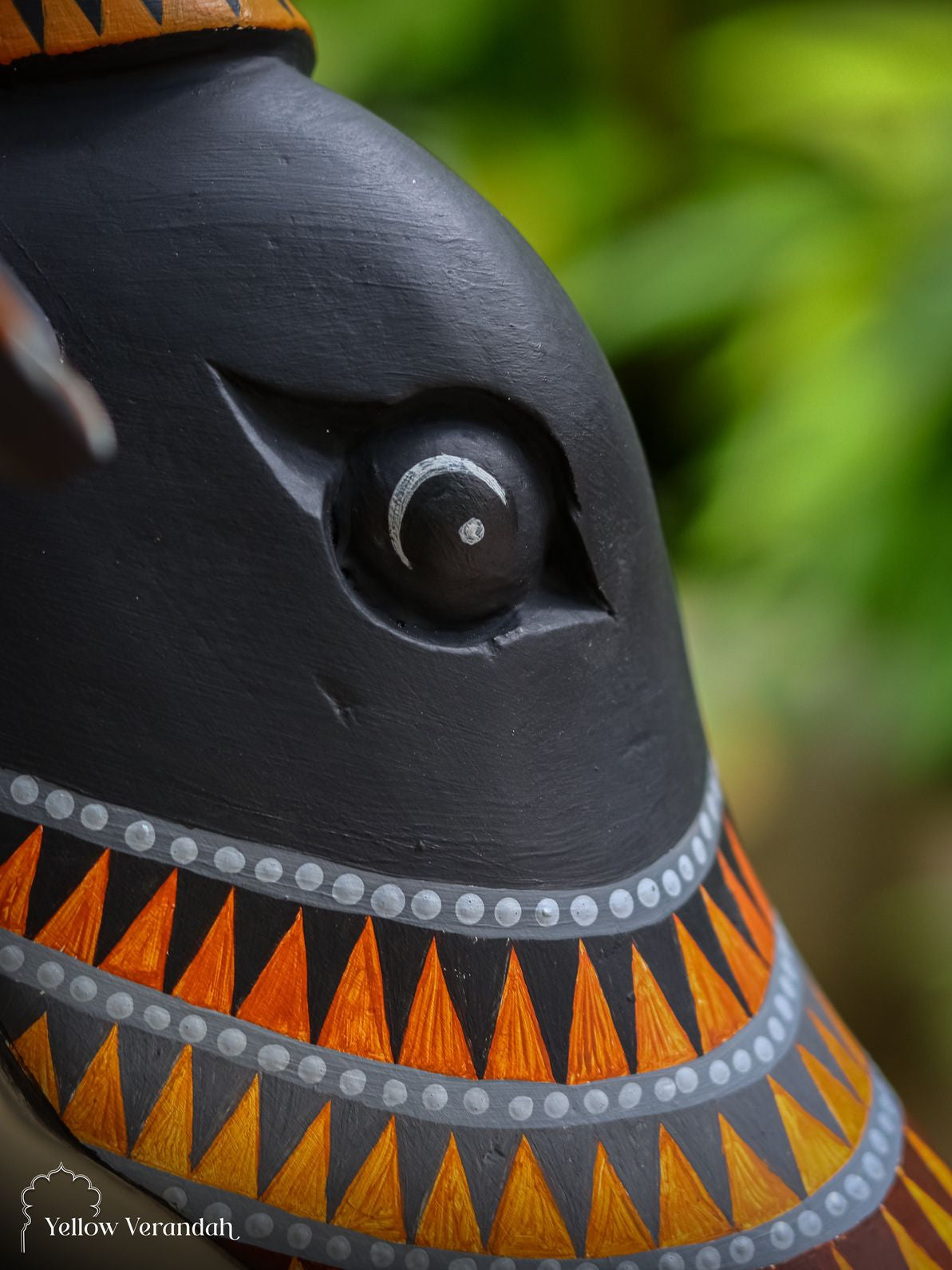 Wooden Cow Head Wall Decor - 15"