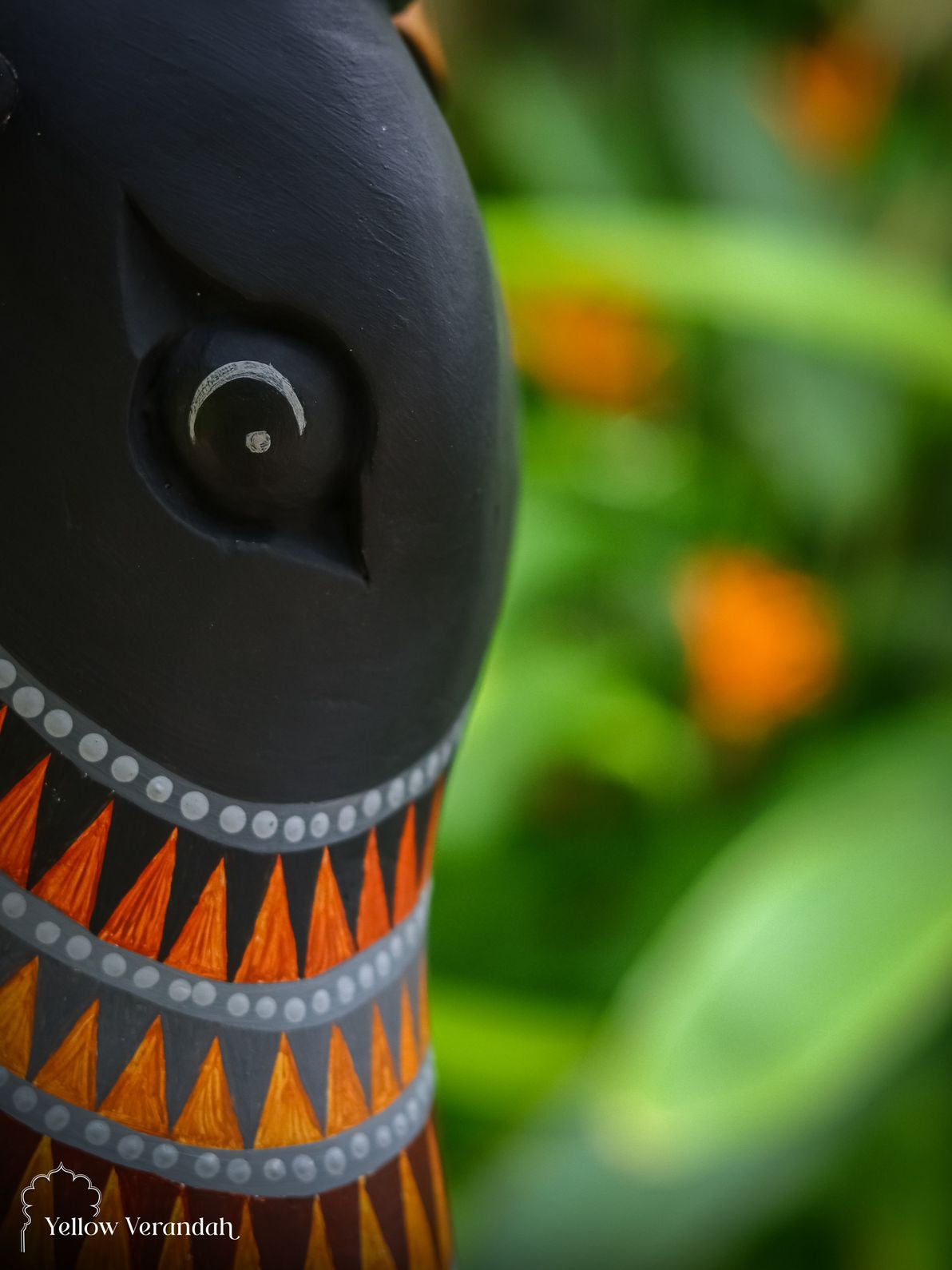 Wooden Cow Head Wall Decor - 15"