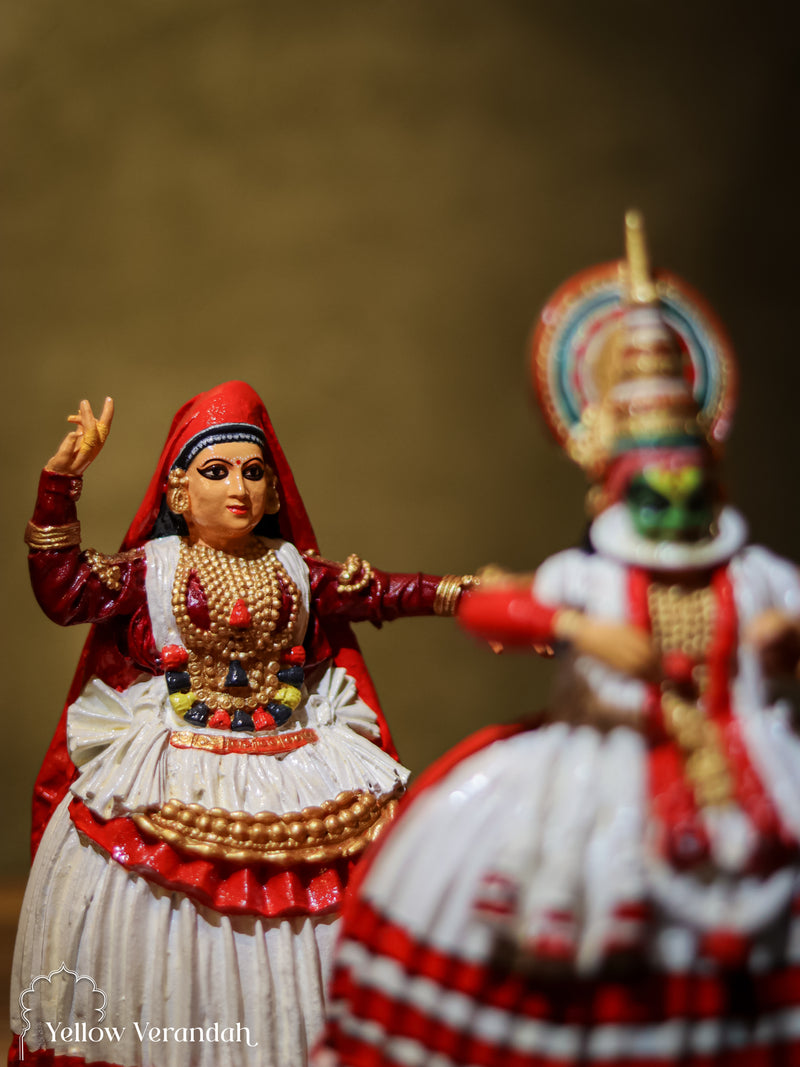 Kathakali Dancing Couple