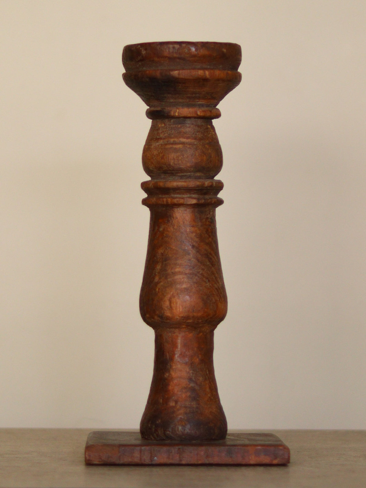 Wooden Candle Stand