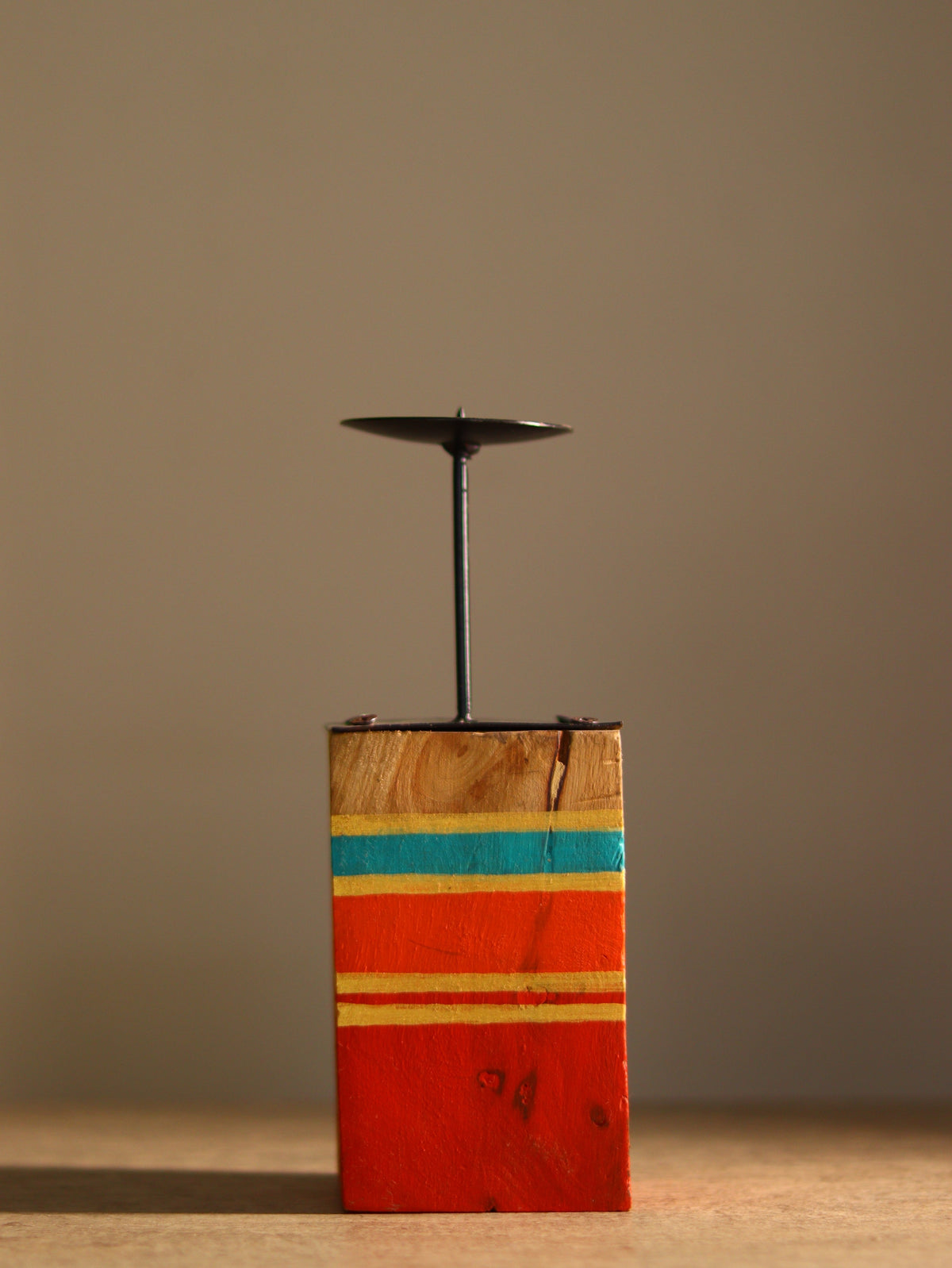 Wooden Candle Stand