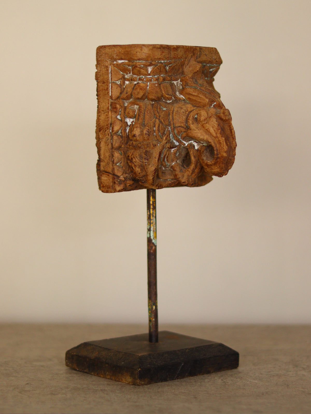 Wooden Architectural Bracket on Stand