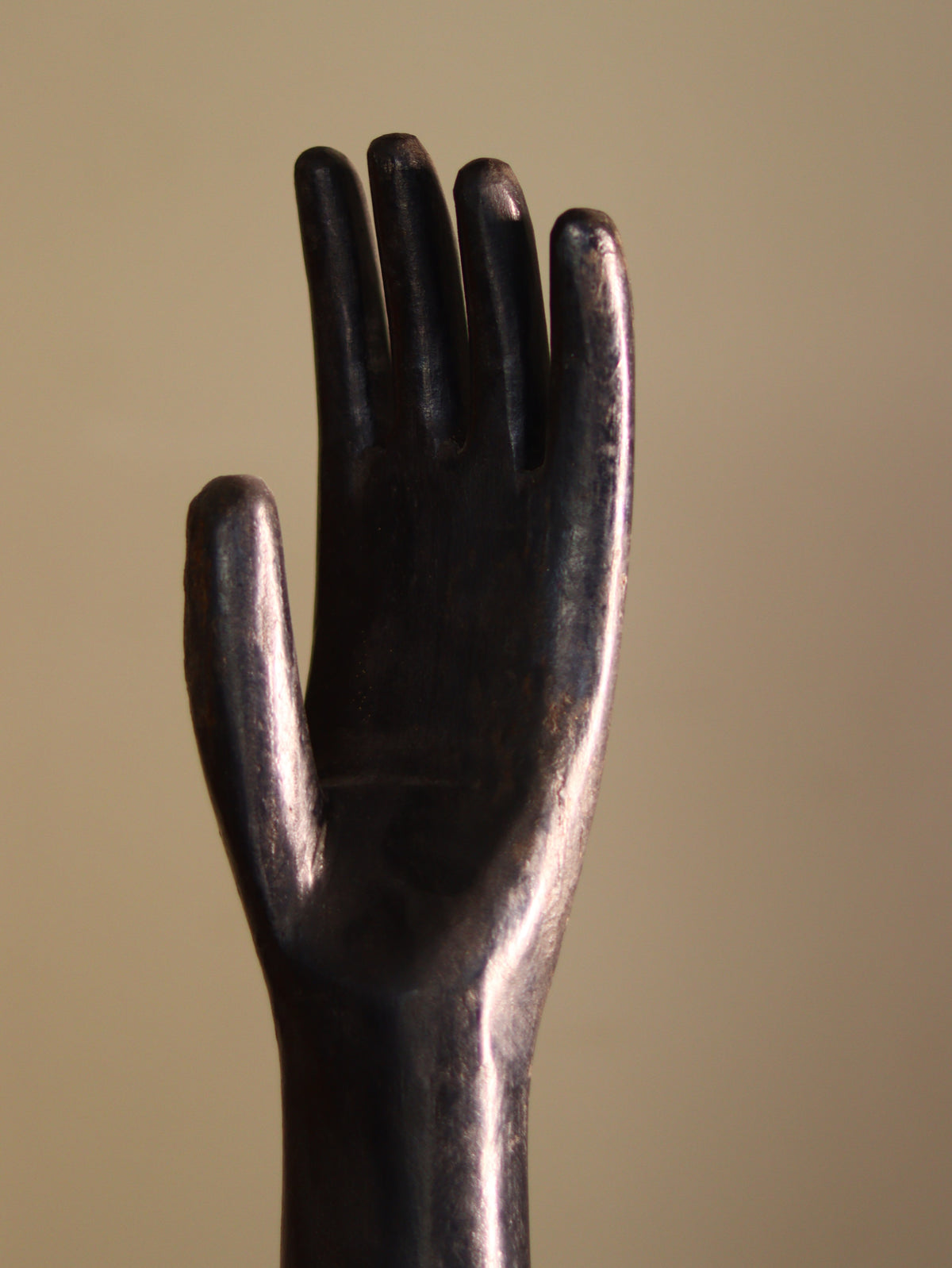 Wooden Hand Sculpture