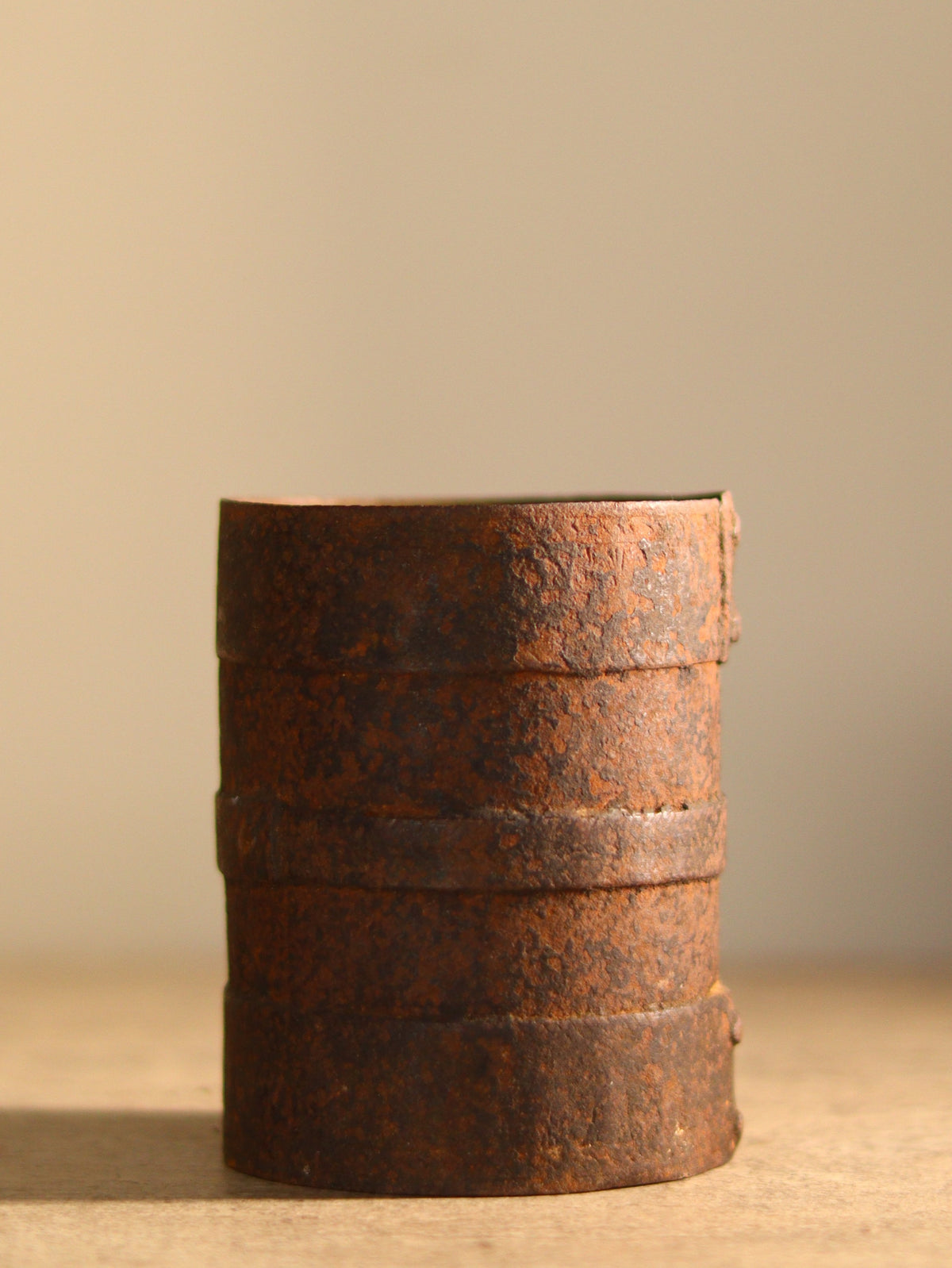 Vintage Iron Storage Pot