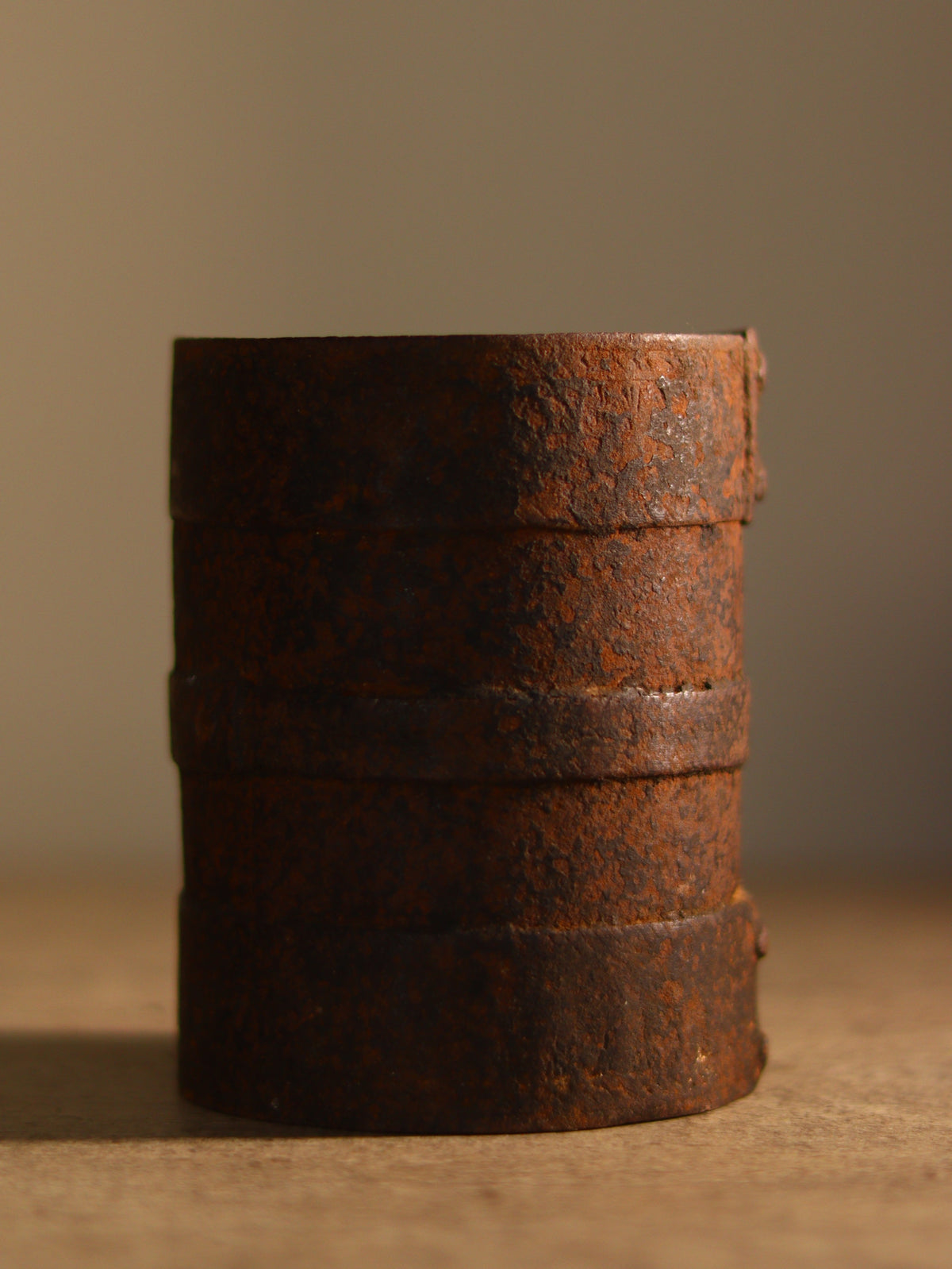 Vintage Iron Storage Pot