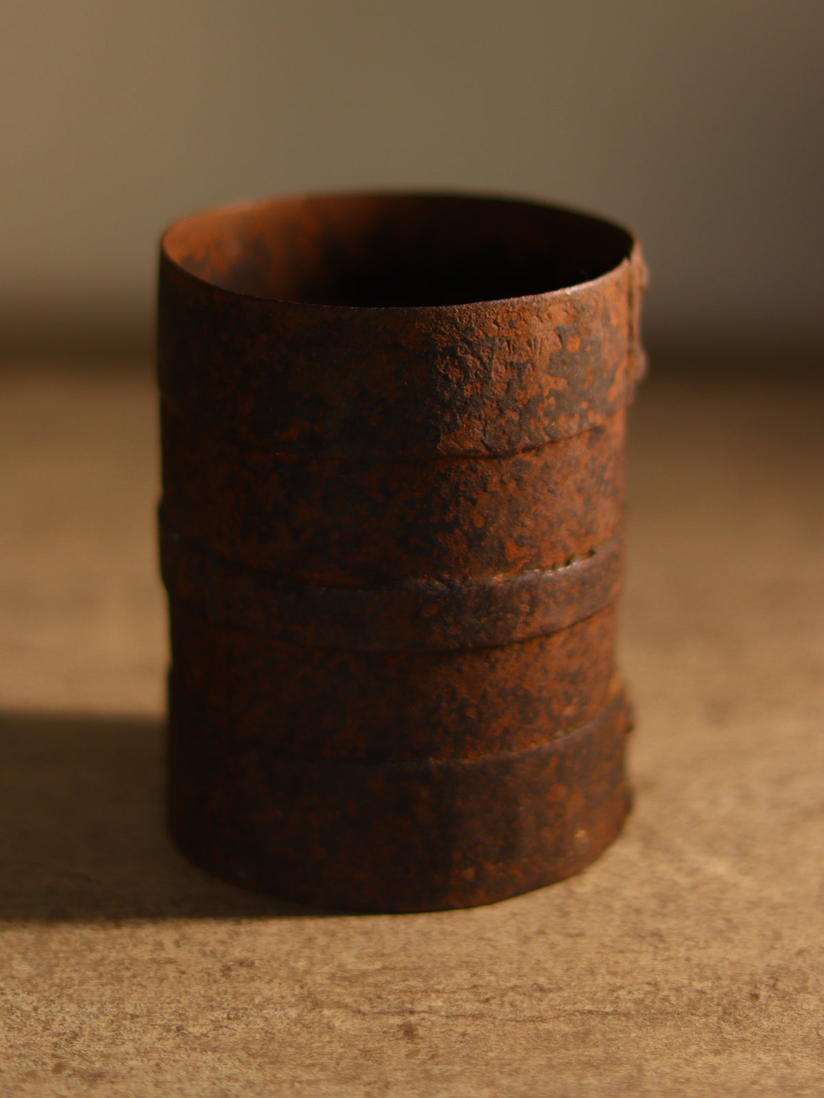 Vintage Iron Storage Pot