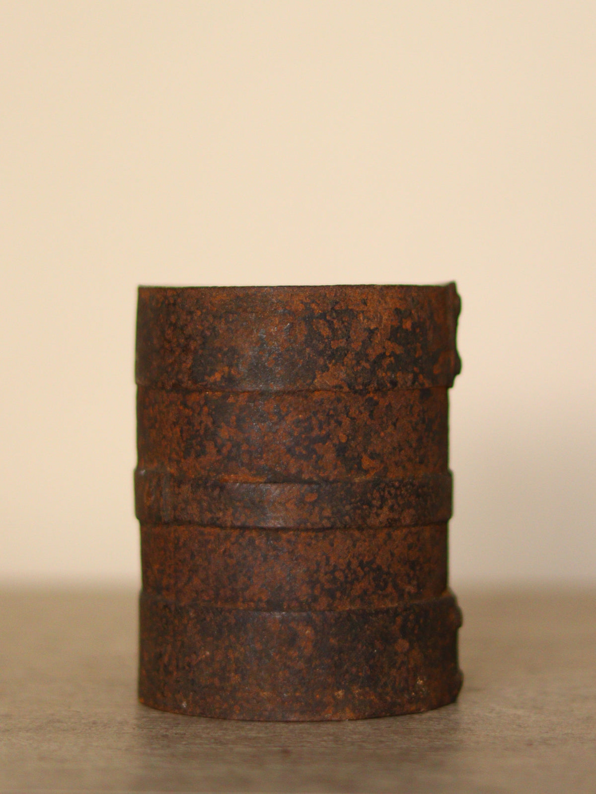 Vintage Iron Storage Pot