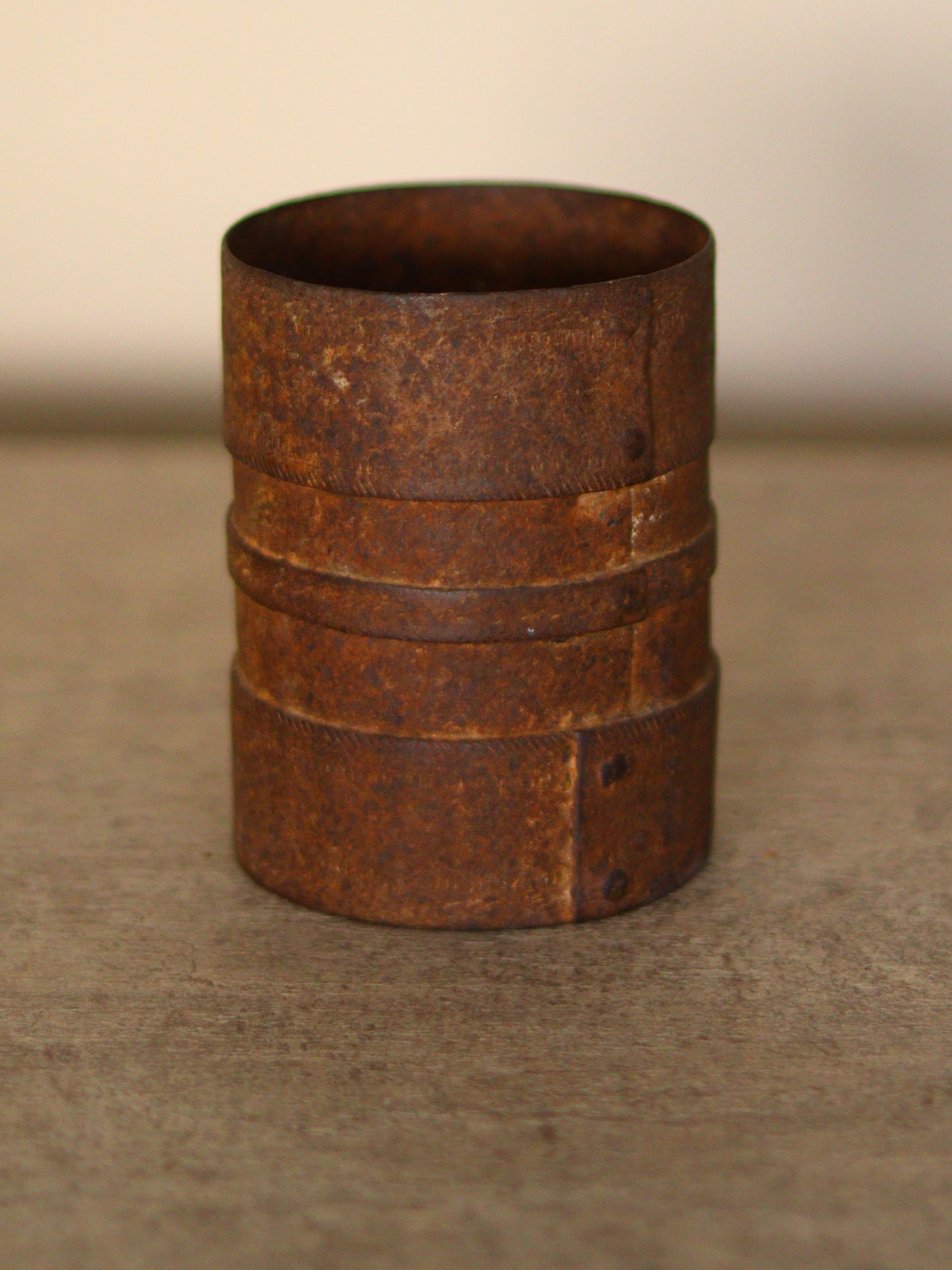 Vintage Iron Storage Pot