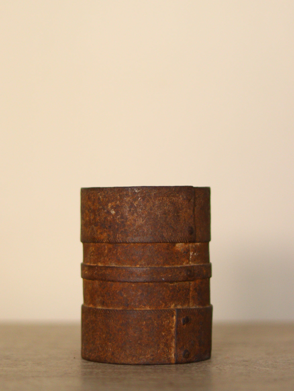 Vintage Iron Storage Pot