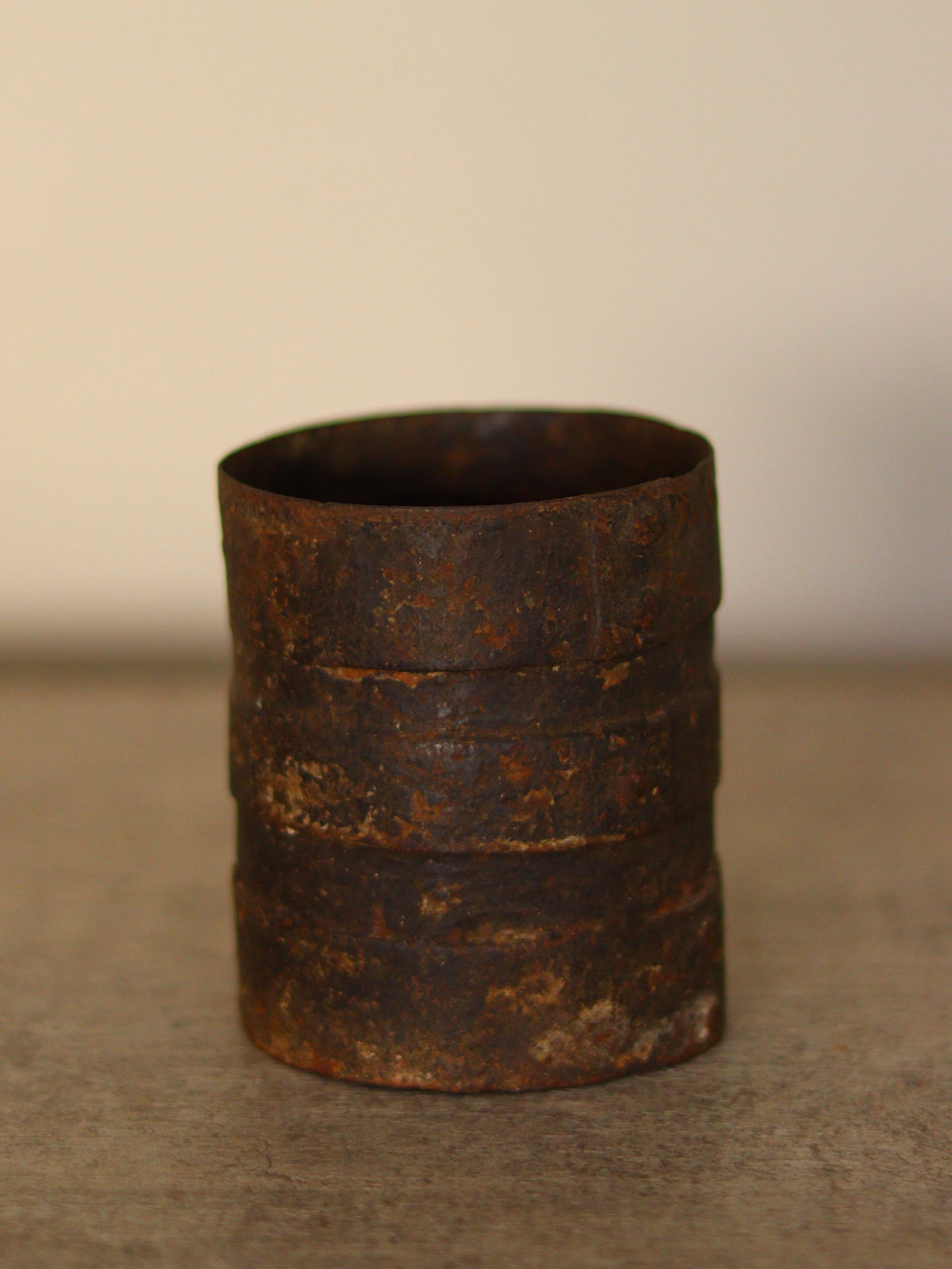 Vintage Iron Storage Pot