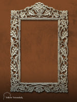 Victorian Wooden Carving Mirror